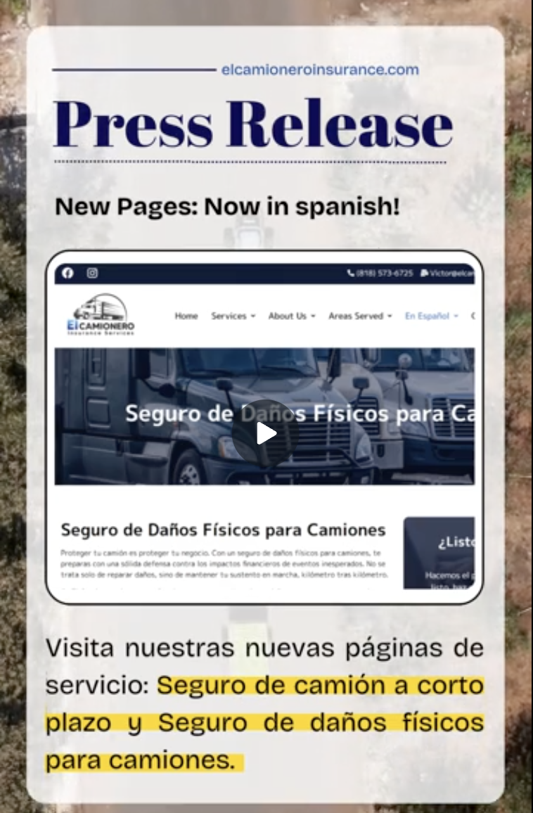 El Camionero - Social Media Sample